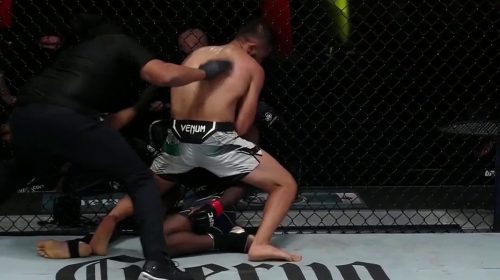 Saidyokub Kakhramonov submits Trevin Jones late at UFC on ESPN 29