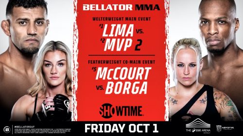 Leah McCourt vs. Jessica Borga added as Bellator 267 co-main event in London