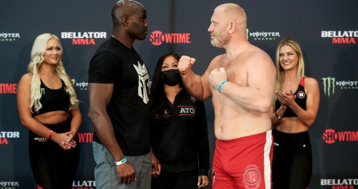 Bellator 265 weigh-in results - Kongo vs. Kharitonov