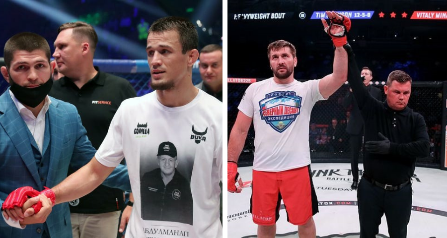 Russian fighters Usman Nurmagomedov and Vitaly Minakov added to Bellator 269 in Moscow