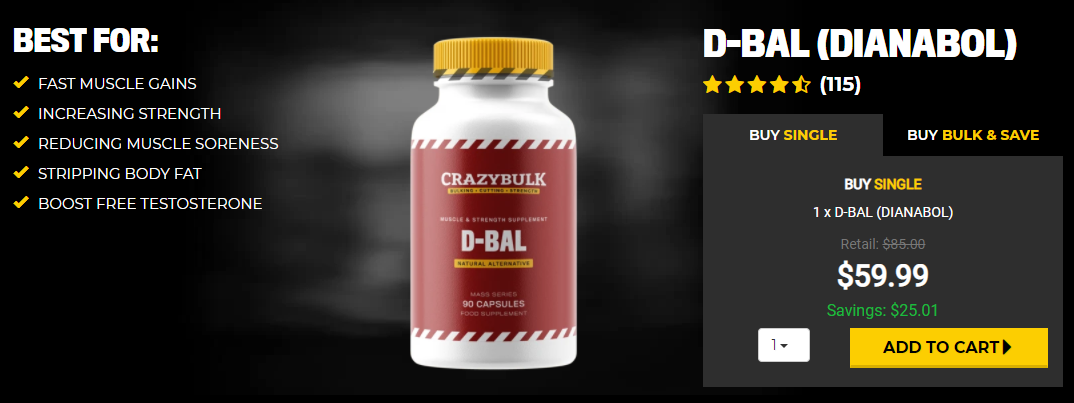 Dianabol for Sale- Best Dianabol Pills that are Safe