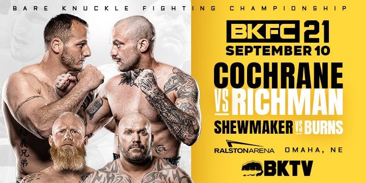 BKFC 21 pay-per-view and results - Cochrane vs. Richman