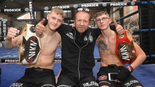 Jay Snoddon and James Braniff earn WKN titles at Fight Club made-in Prokick in Belfast