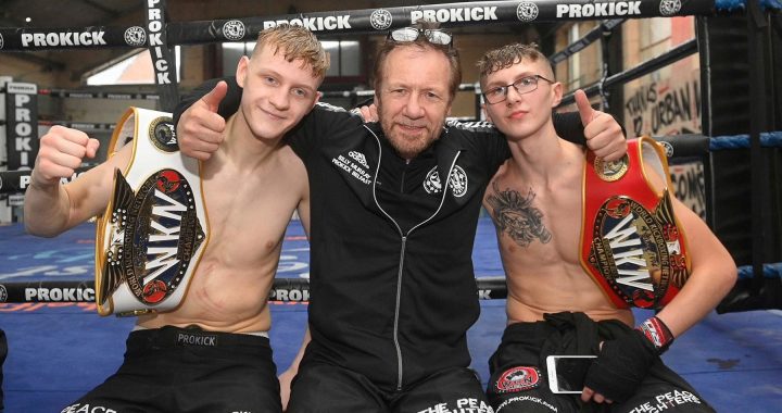 Jay Snoddon and James Braniff earn WKN titles at Fight Club made-in Prokick in Belfast