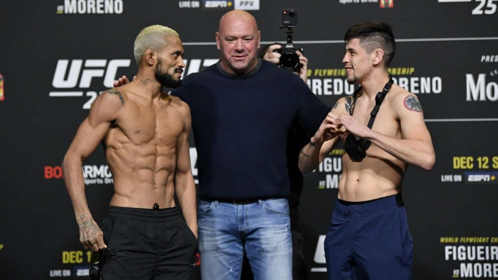 Brandon Moreno vs Deiveson Figueiredo III