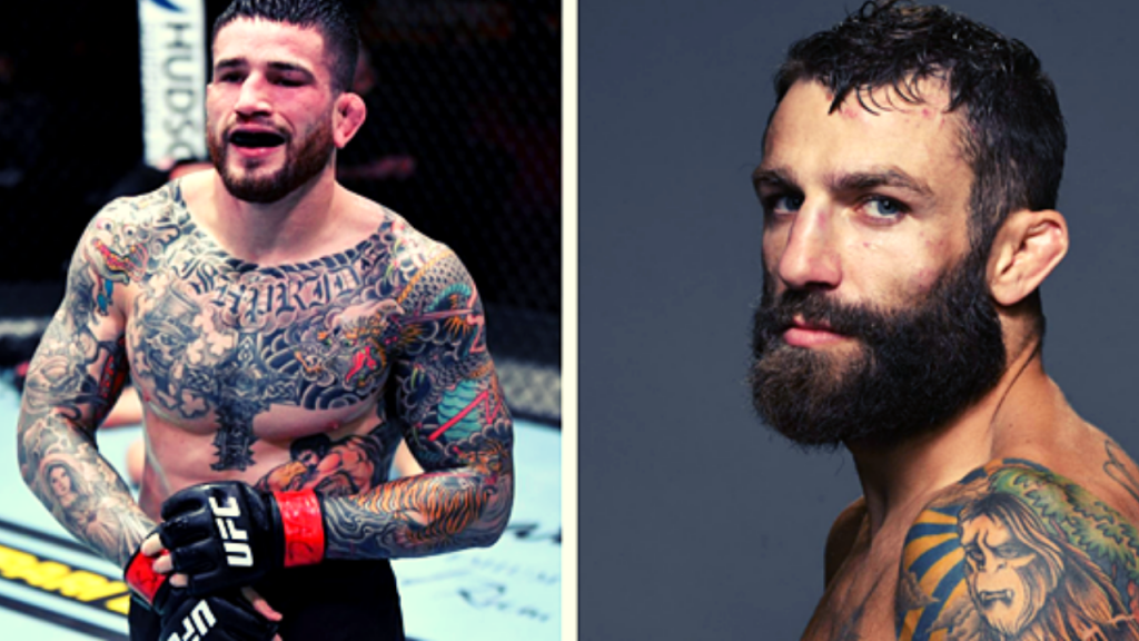 (Sean Brady (Left) vs Michael Chiesa (Right) set for November 20th UFC Event)