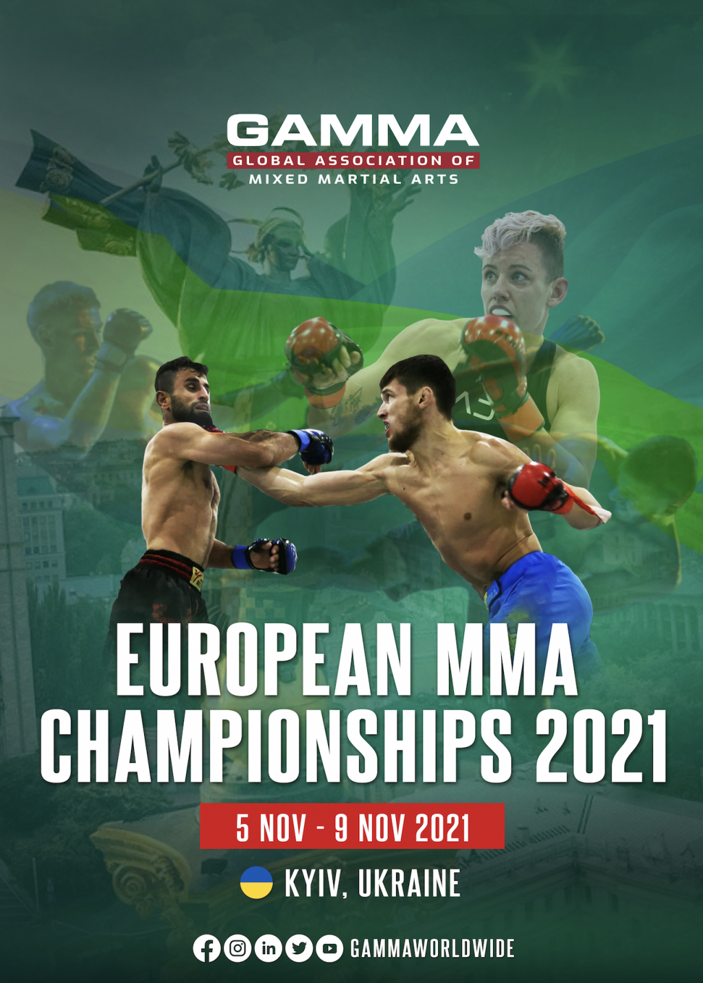 COVID Restrictions Force Move of European MMA Championships 2021 to Ukraine