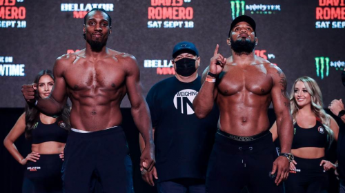 Bellator 266 weigh-in results - Romero vs. Davis