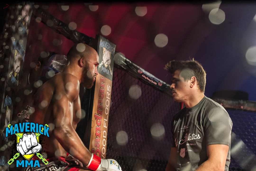 Elliott Riddick (left) - Mickey Gall (right) - Maverick 17, Gracie New Jersey Academy at Maverick 17