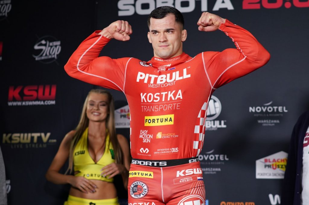 KSW 63 Weigh-In Results: Title Fight Official - Soldic vs. Kincl
