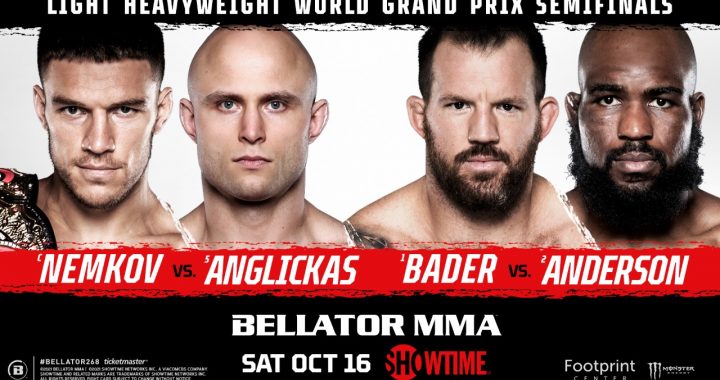 Julius Anglickas Gets Chance of a Lifetime as the Grand Prix Alternate Replaces 'Rumble' Johnson in BELLATOR 268 Main Event Against World Champion Vadim Nemkov on Oct. 16