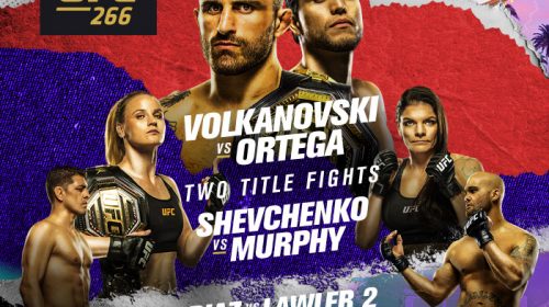 UFC 266 Results - Volkanovski vs. Ortega - Order and watch