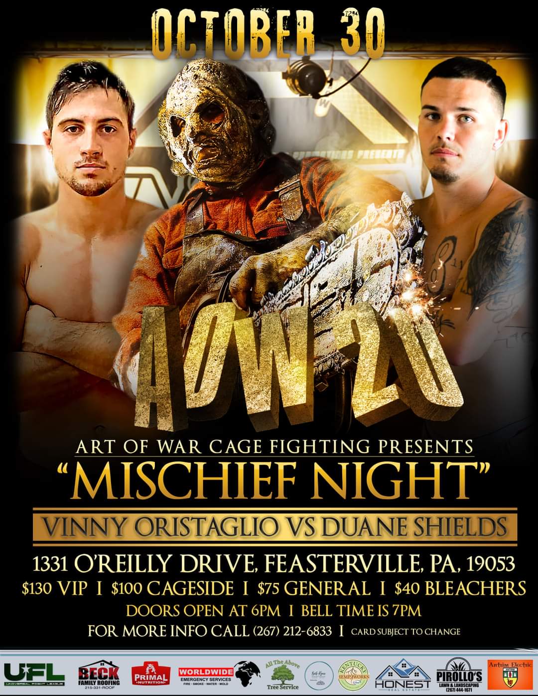 Art of War 20, AOW 20, Duane Shields