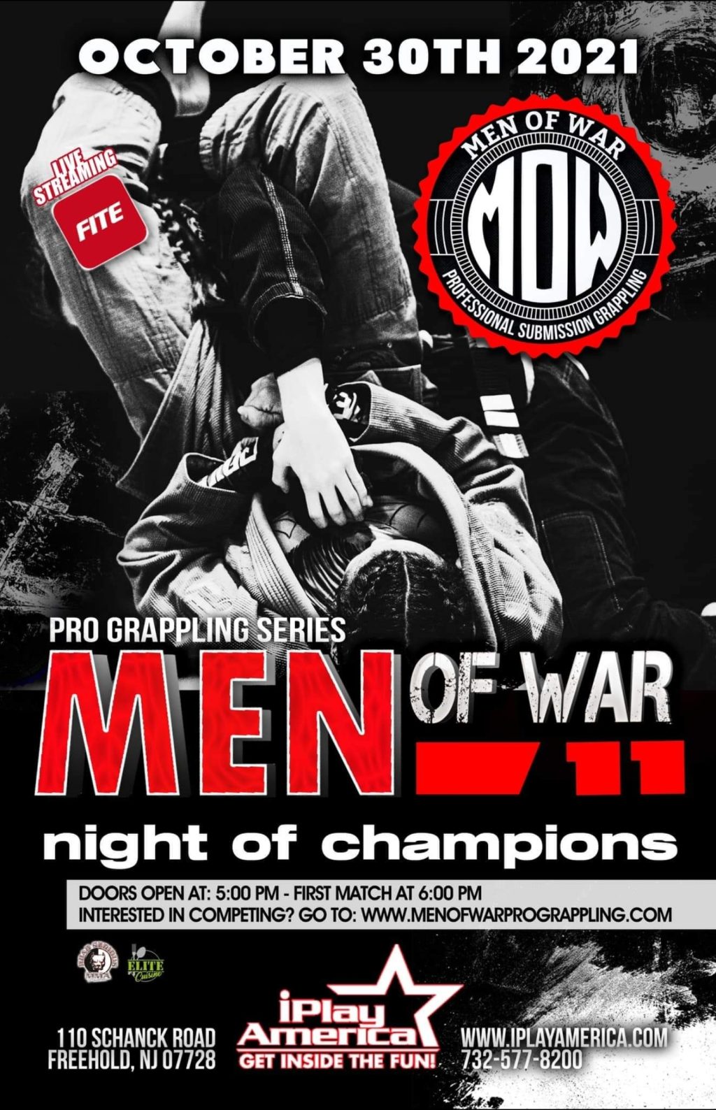 Men Of War 11 Night Of Champions Results