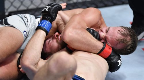 Nate Landwehr finishes Ludovit Klein late at UFC Vegas 40