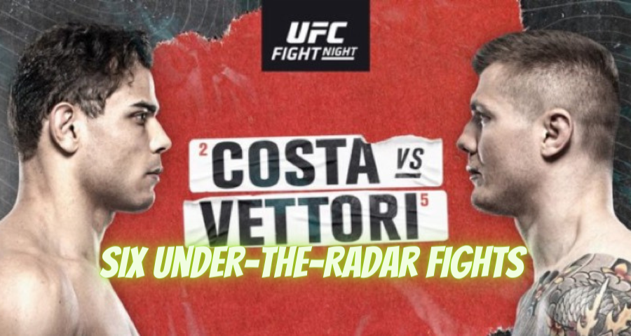 Six Under-The-Radar Fights For UFC Fight Night: Costa vs. Vettori