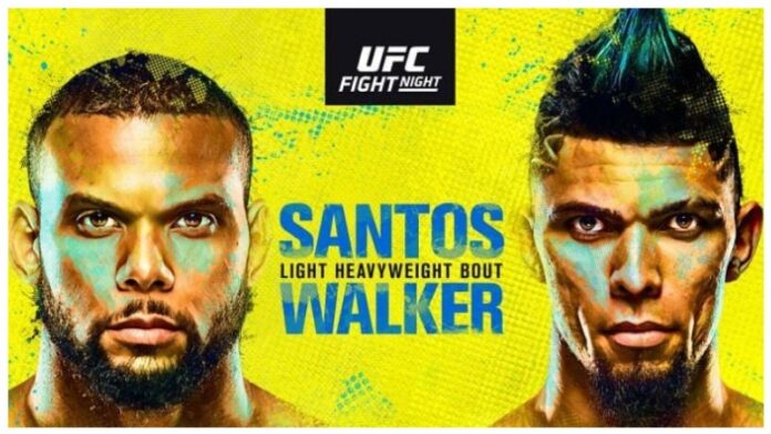 UFC Vegas 38 Results - Santos vs. Walker