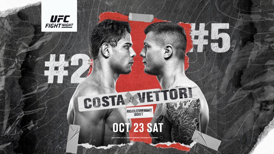 UFC Vegas 41 results Costa vs Vettori