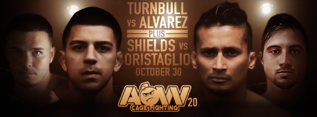 Art of War Cage Fighting 20 results - Alvarez vs. Turnbull