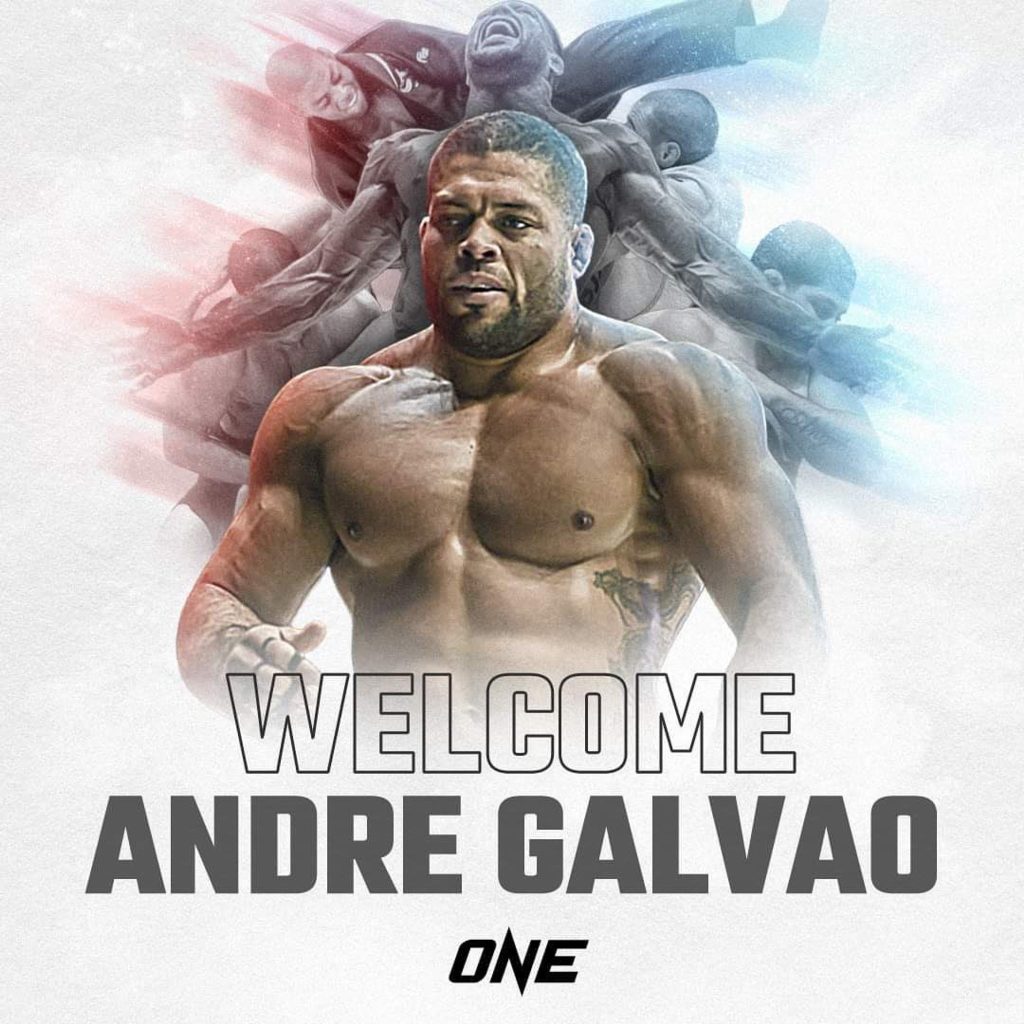 Andre Galvao signs to ONE Championship