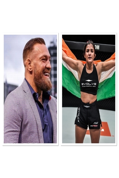 Conor McGregor roots for Ritu Phogat