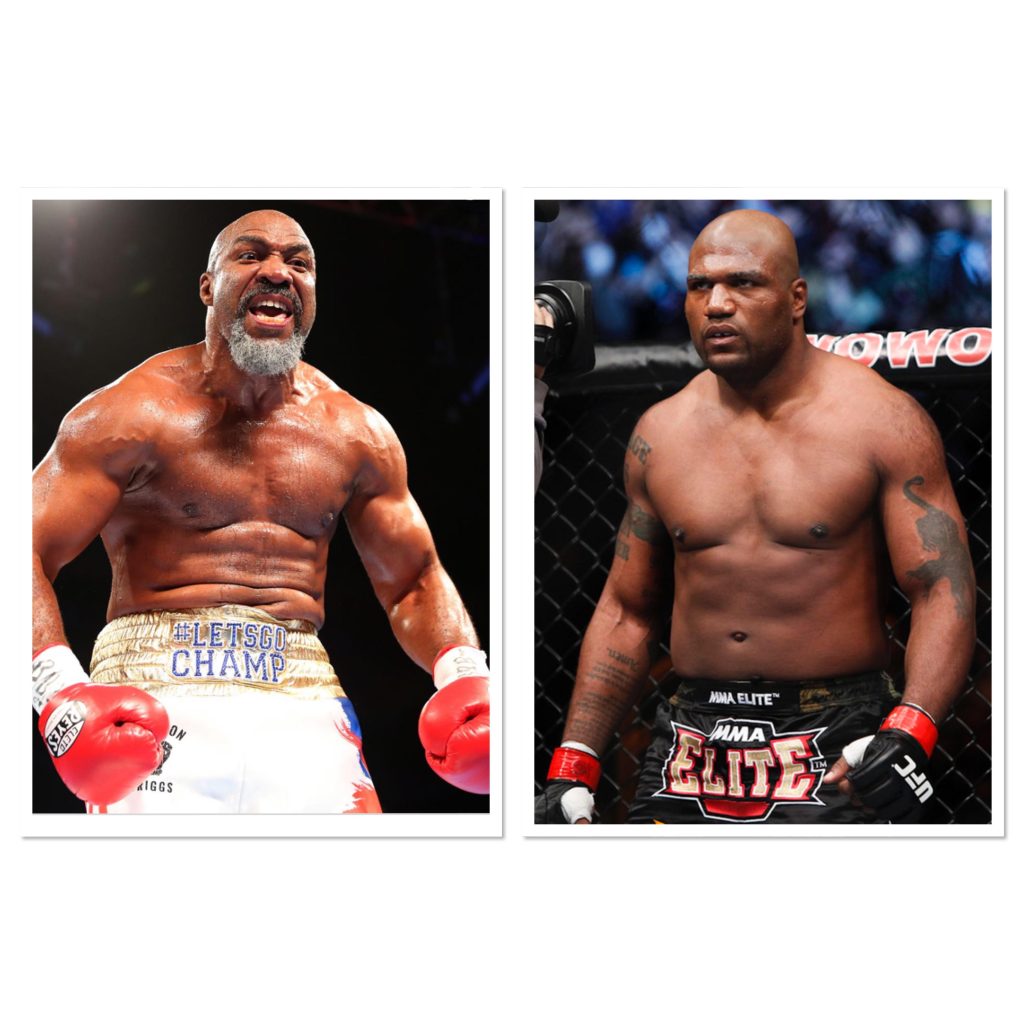 Rampage Jackson and Shannon Briggs