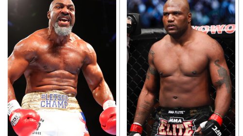 Rampage Jackson and Shannon Briggs