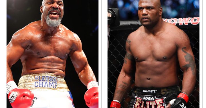 Rampage Jackson and Shannon Briggs