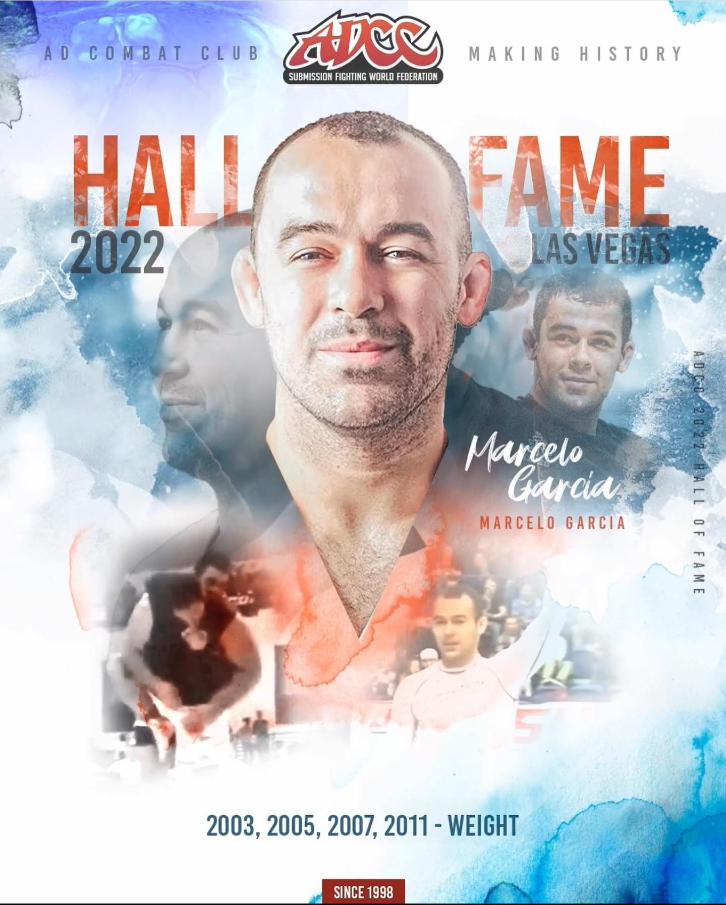 Marcelo Garcia Added To ADCC Hall of Fame