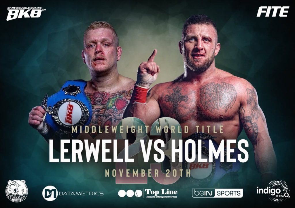BKB 23 - Bare Knuckle Boxing - Lerwell vs. Holmes - WATCH HERE