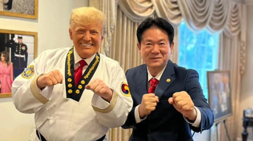 Donald Trump black belt, Donald Trump