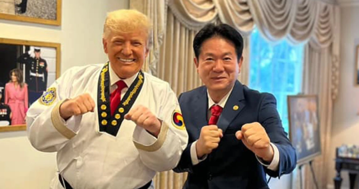 Donald Trump black belt, Donald Trump