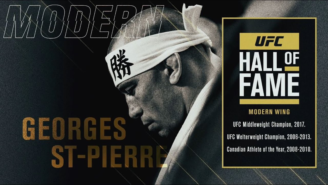 GSP Hall of Fame, Georges St-Pierre