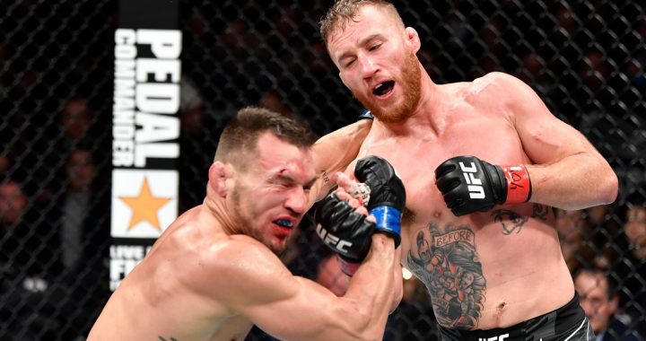 Gaethje takes down Chandler on scorecards in epic battle at UFC 268