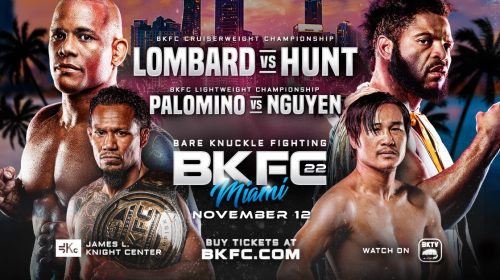 BKFC 22 results - Lombard vs. Hunt, Palomino vs. Nguyen