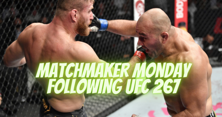 Matchmaker Monday following UFC 267