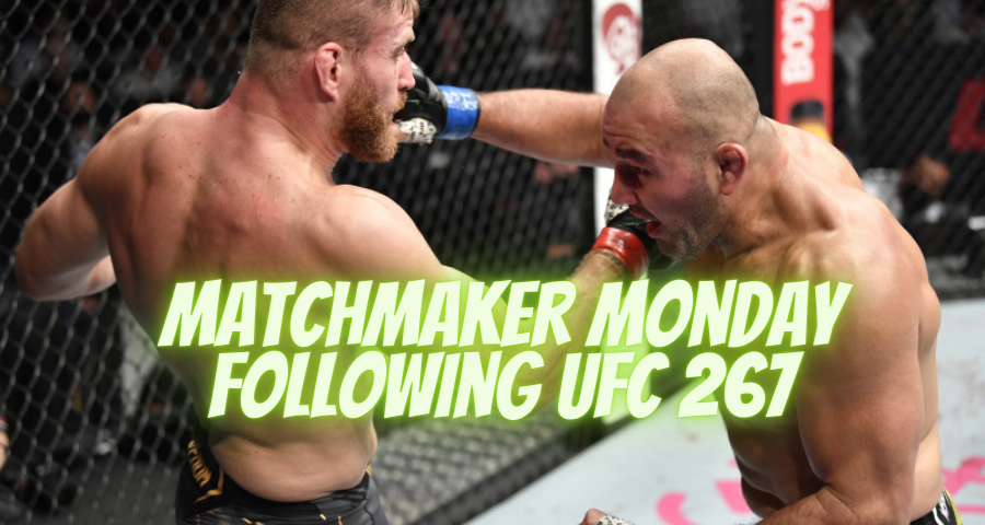 Matchmaker Monday following UFC 267