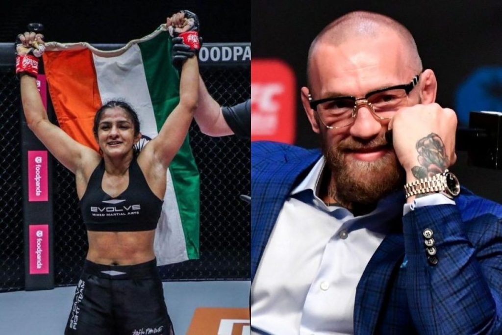 Conor McGregor encourages Ritu Phogat