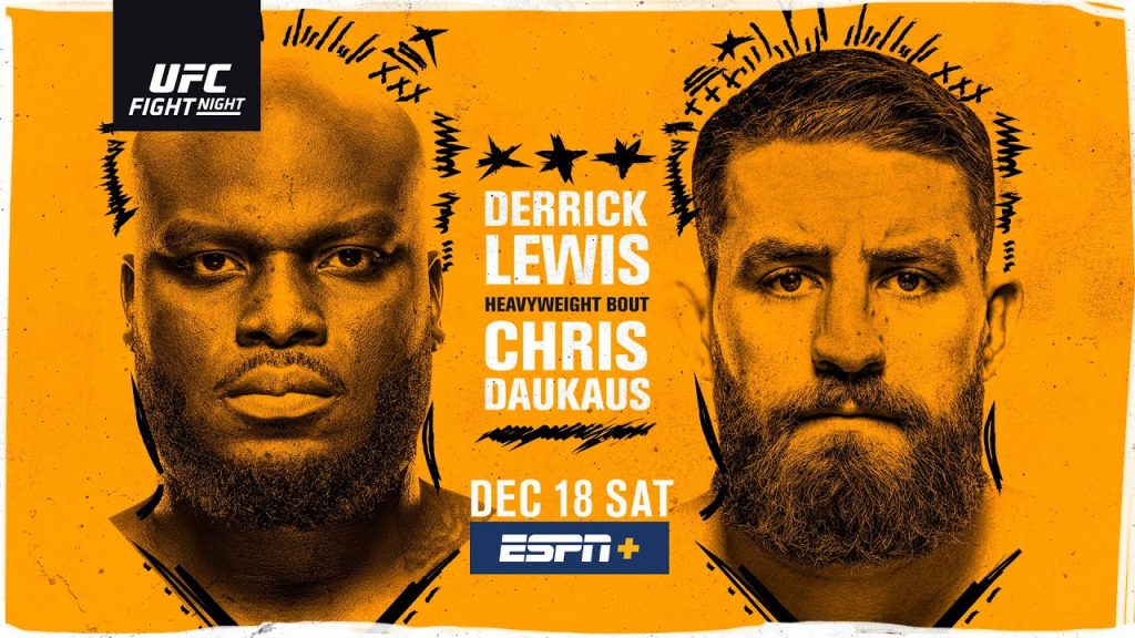 UFC Vegas 45 results - Lewis vs. Daukaus