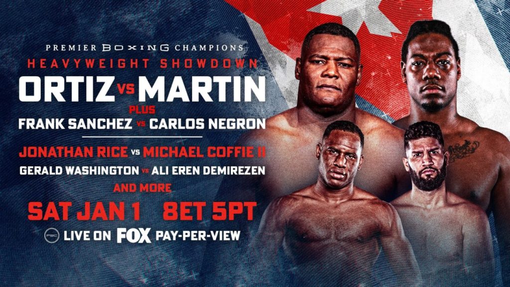 Luis Ortiz vs Charles Martin - PBC Boxing - New Year's Day