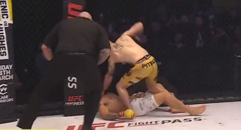 Luke Shanks Knocks Out Cage Warriors Champion Sam Creasey in Round 1 of Non-Title Bout