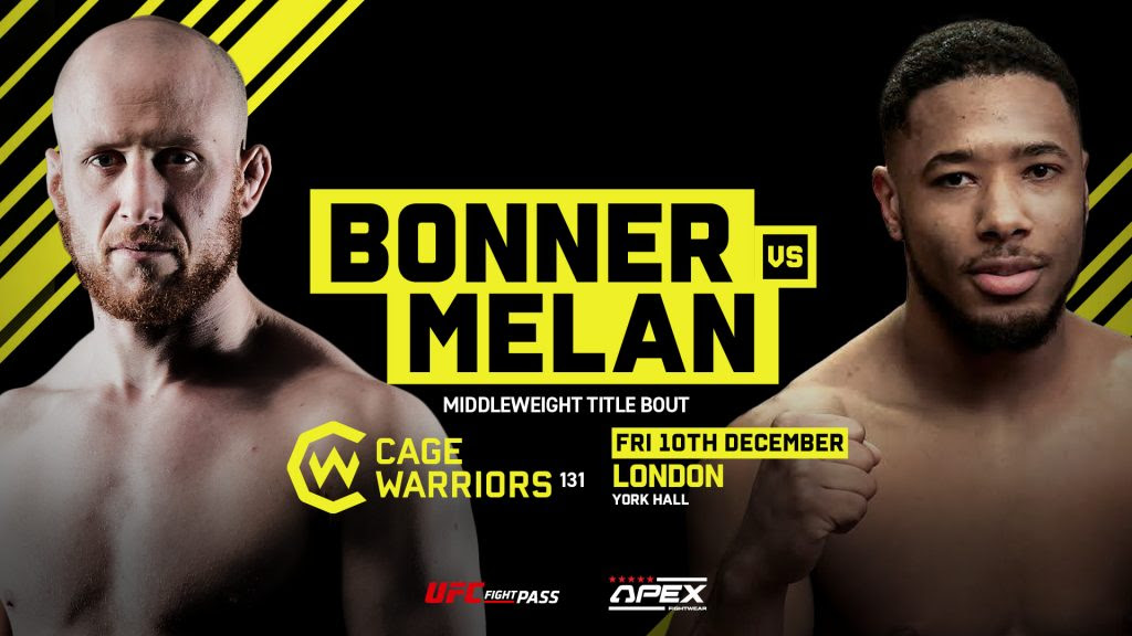 Cage Warriors 131 Results - Bonner vs. Melan