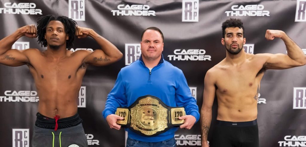 J'Mar Moore claims welterweight title at Caged Thunder 13