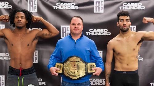 J'Mar Moore claims welterweight title at Caged Thunder 13