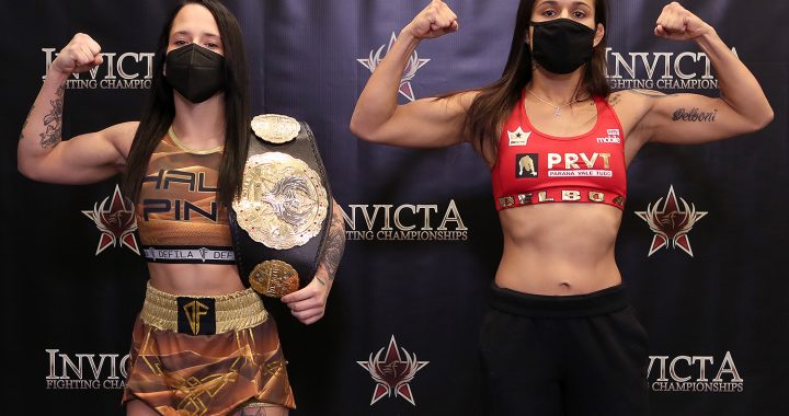 Invicta FC 45 weigh-in results - Zappitella vs. Delboni 2