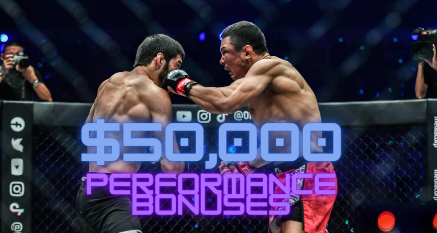 $50,000 performance bonuses added to ONE Championship fight cards