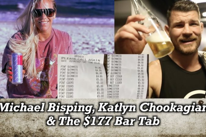 Michael Bisping Katlyn Chookagian and the $177 bar tab