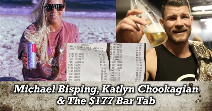 Michael Bisping Katlyn Chookagian and the $177 bar tab