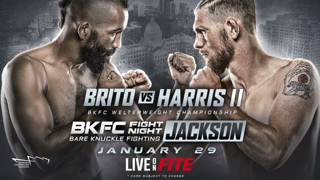 BKFC Fight Night Jackson - Brito vs. Harris 2 - LIVE STREAM