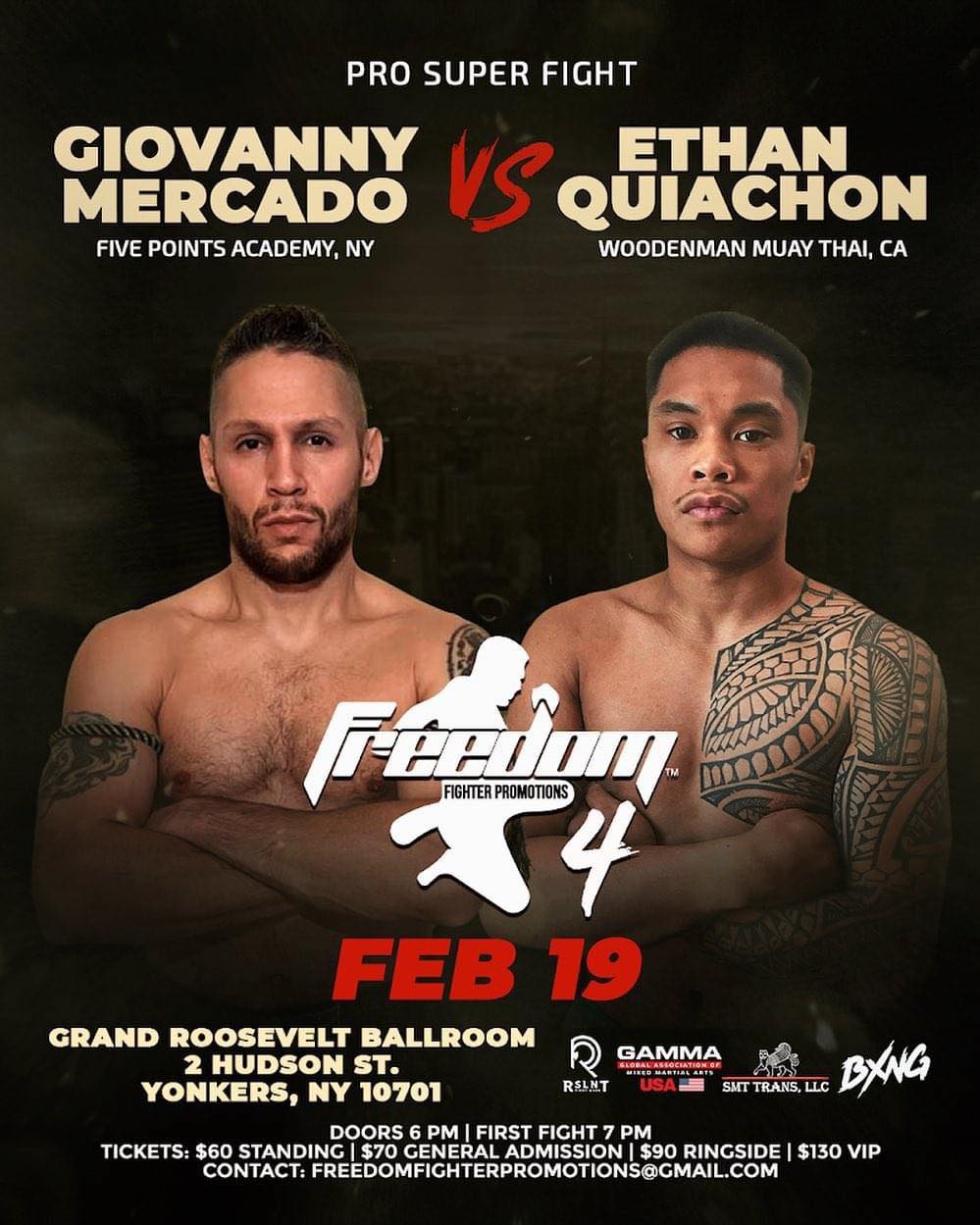 Freedom Fighter Promotions returns to The Empire State Freedom 4